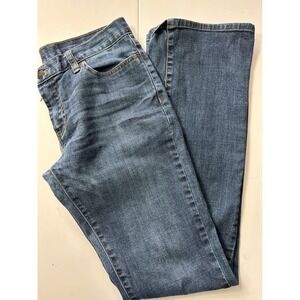 Disney Parks Mickey Mouse Embroidered Back Pocket Denim Blue Jeans Womens 4